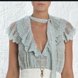 Zimmermann Fleeting Prairie Blouse NWT